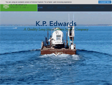 Tablet Screenshot of kpedwards.com